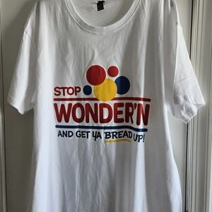 White Graphic T-Shirt with Colorful Print